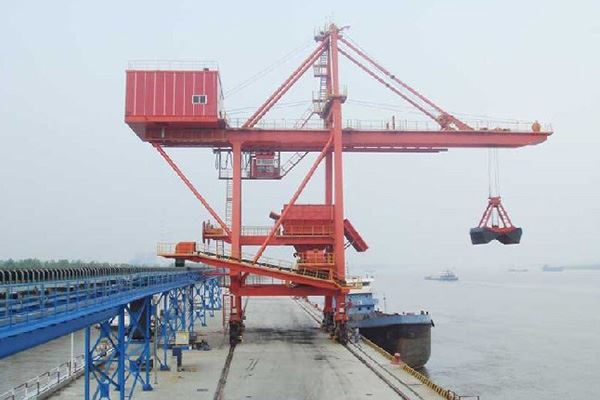 Grab Type Ship Unloader