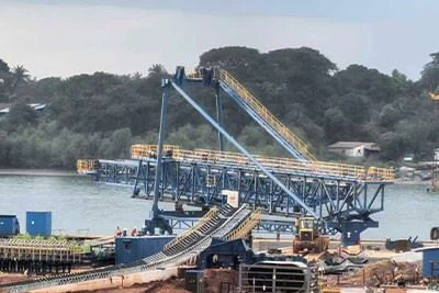 3500t 바지선 로더