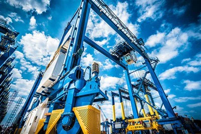 RTG 고무 타입 갠트리 크레인 컬럼 빔