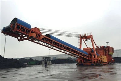 트럭 하역 선박 로더